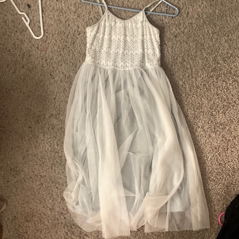 Ruby & Bloom, cotton dress with toile and lace, junior size 14